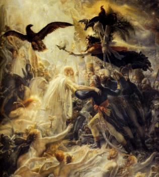 Anne-Louis Girodet De Roussy-Trioson : The Apotheosis Of The French Heroes Who Died For Their Country